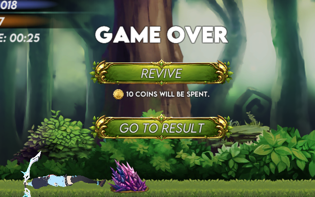 Guardian Rush revive panel